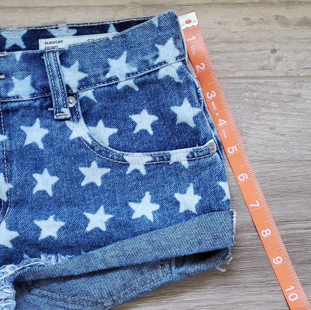 Bullhead | American Flag Patriotic Jean Cutoffs - Picture 4 of 8